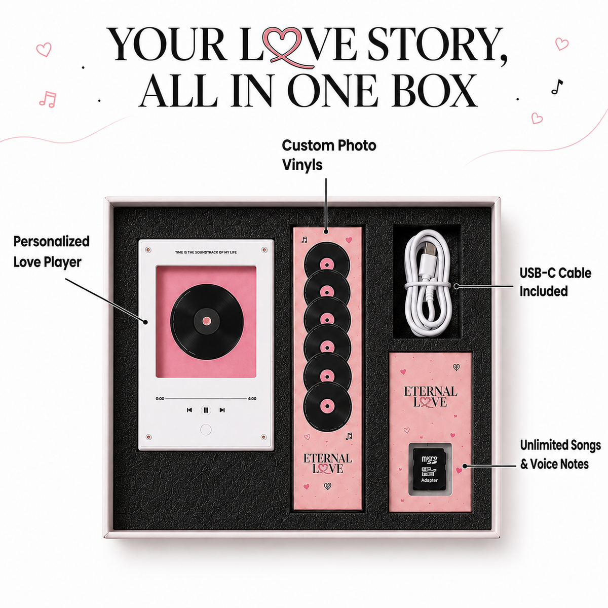 LOVE SPEAKER™ Custom Vinyl Player